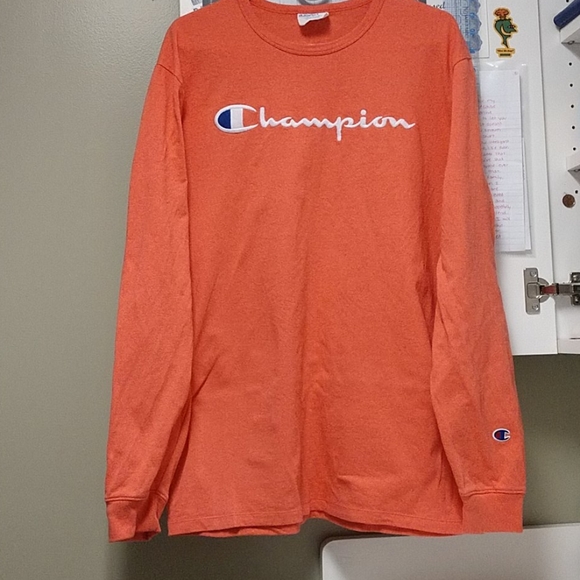 Champion Other - Champion Longsleeve Embroidered tshirt